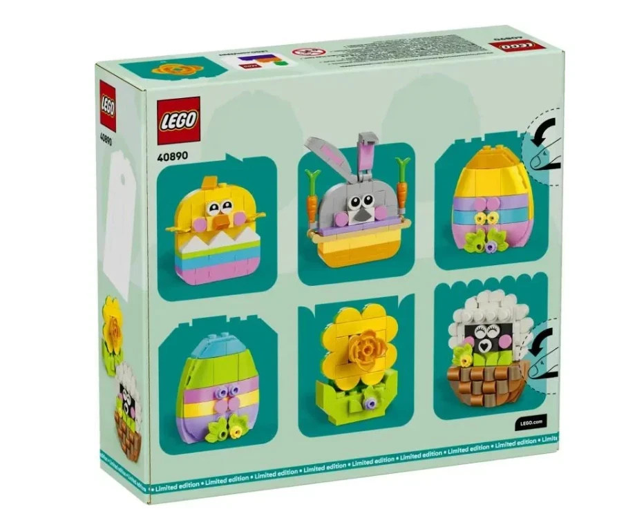 LEGO 40890 Easter Decorations GWP Exclusive Sealed Band New ship in extra Box