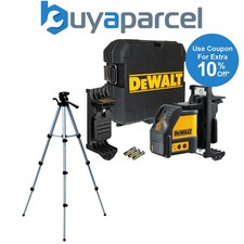 Dewalt DW088K Self Levelling Cross Line Laser Level Bracket Case + Bag + Tripod