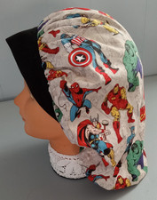 Super Heros Medical Bouffant Scrub Cap Surgery Hat