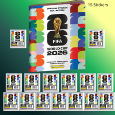 Official Panini Soccer Album FIFA Edition with 15 Packs Included