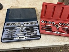 metrische Gewindebohrer und Schneideisen Sets