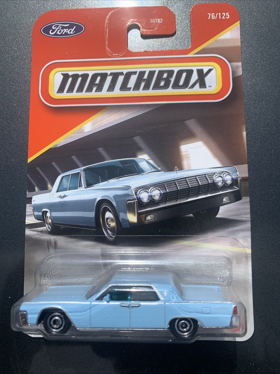 🟠 New 2026 Matchbox 85/125 1964 LINCOLN CONTINENTAL Blue - HTF | eBay