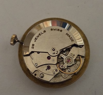 Automatik Uhrwerk mit Zifferblatt  Jean Perret Geneve  Cal. Felsa 4009