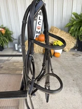 Smartpak Harwich Black Leather Snaffle Bridle