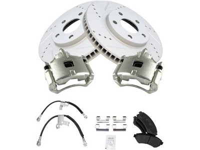 For 1997 Cadillac Seville Brake Pad Rotor and Caliper Set Front 81171YHKP