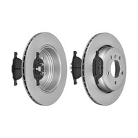 f.becker Bremsscheiben Ø278MM + BremsbelÄGe Vorne FÜR Ford C-MAX II Volvo C30