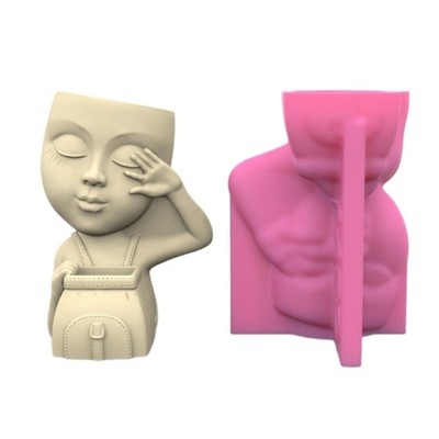 DIY Concrete Molds Pencil Holder Moulds Suitable for Succulent Planters