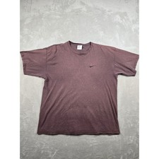 Vintage Nike T-Shirt Men XL Purple Distressed Fade 90s Y2K Short Sleeve USA Made
