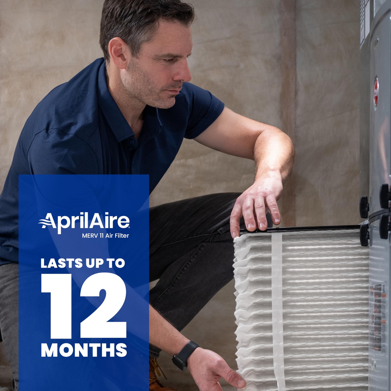 Aprilaire 410 Air Filter - 8 Pack Genuine OEM Rapid Shipping