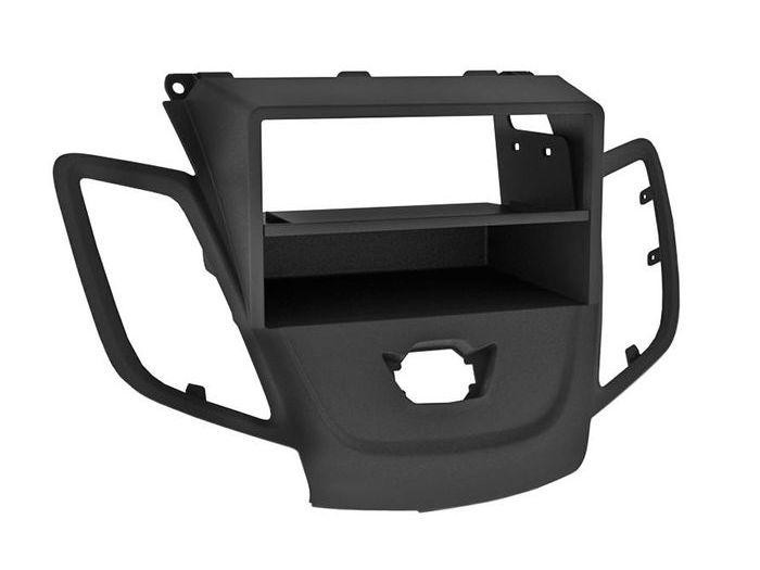 Facade autoradio Ford Fiesta 08-13 finition noire haute resistance