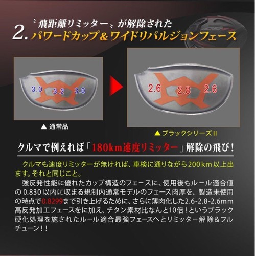 Head only More distance than Stealth Sim2 the most Long Drive wins CBR Black 2 - Picture 4 of 11