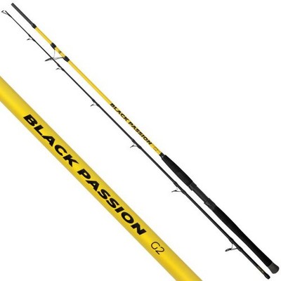 BLACK CAT Wallerspinnruten Black Cat 2,40m Black Passion G2 Spin Wfg.: 50-200