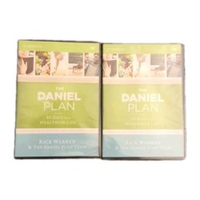 The Daniel Plan: 40 Days to Healthier Life - Rick Warren DVD (Lot Of 2) New