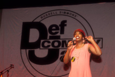 Comedian Adele Givens performs at Russell Simmons' Def Comedy Jam - Old Photo 6