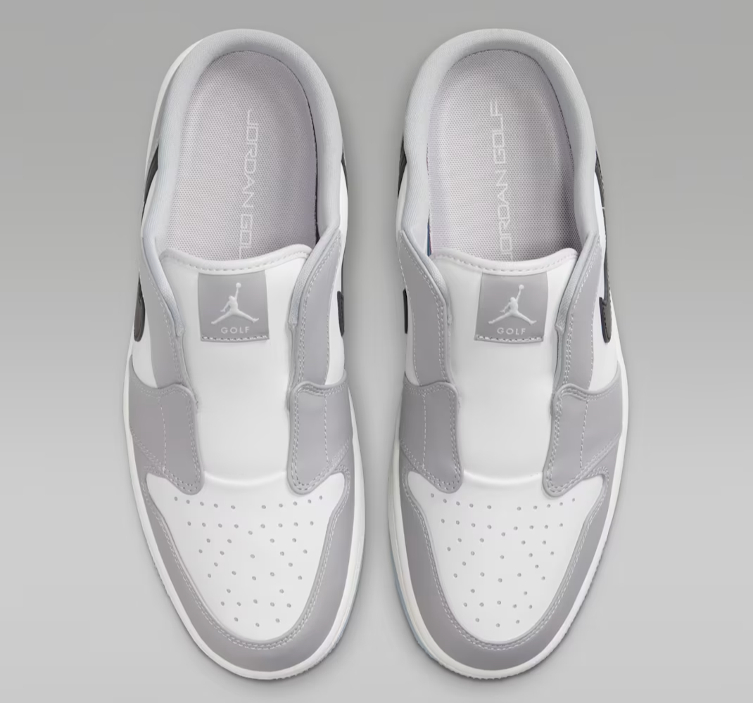 Air Jordan Mule Golf Shoes Wolf Grey Sail Photon Dust Black Men's