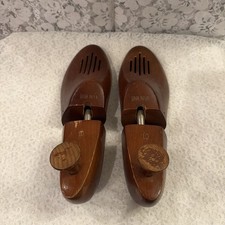 Vintage Hand Crafted Yugoslavia Wooden Shoe Stretchers Size 10 right  left