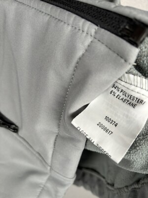 ❤︎ Rivers Tex Women's Jacket 10 Gray Softshell Fleece Lining Hooded