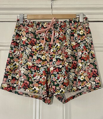 Liberty of London X Uniqlo Womens Multi Floral Print Relaco Shorts S UK 10  EU 38 UK