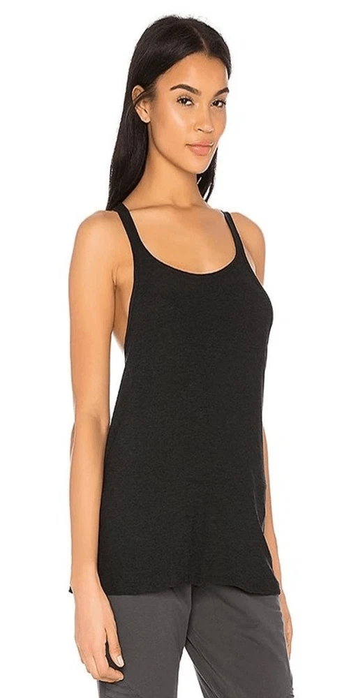 beyond-yoga weekend traveler strappy relaxed loose fit tank-top