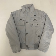 Women’s Grey Kappa Padded Jacket, Size S