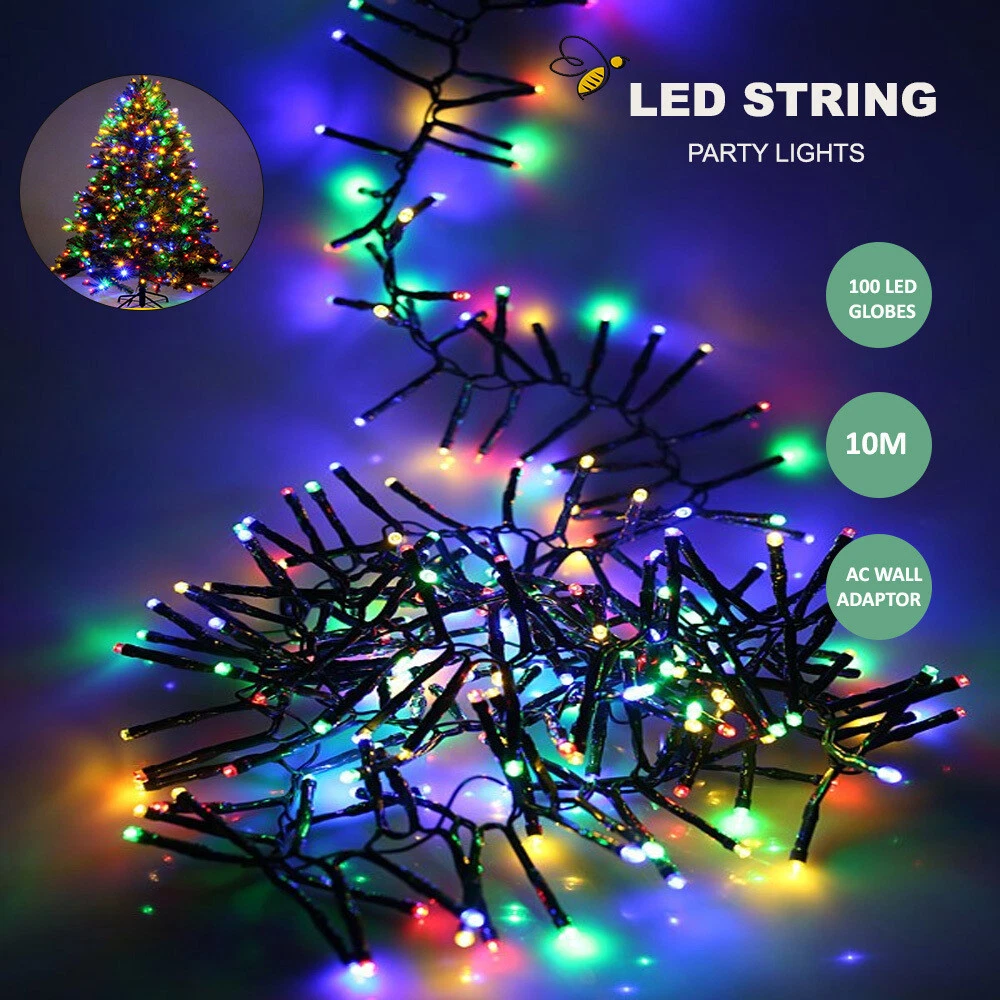 Coloured led on sale string lights