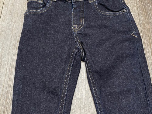 Cat & Jack Toddler Skinny Super Stretch Jean Dark Blue 3T - Picture 4 of 15