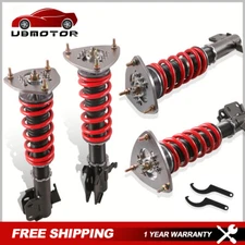 Set 4 Coilovers Shock Struts For 02-07 Subaru Impreza 2.5RS WRX 03-08 Forester