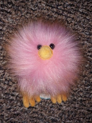 Jellycat Crazy Chick Pink \u0026 Yellow Baby 