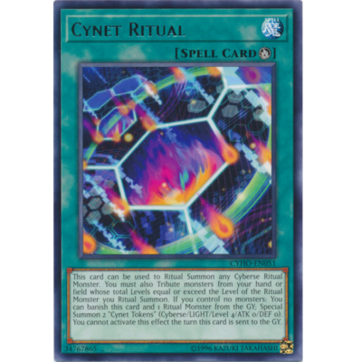 yugioh cyho card list Yu-Gi-Oh! - Cynet Ritual - CYHO-EN051 - Rare - 1st Edition equip it to this card YuGiOh Cybernetic Horizon Common Crusadia