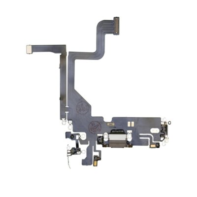 Flex Cable Charge Port Assembly for Apple iPhone 13 Pro Gold Replacement Fix