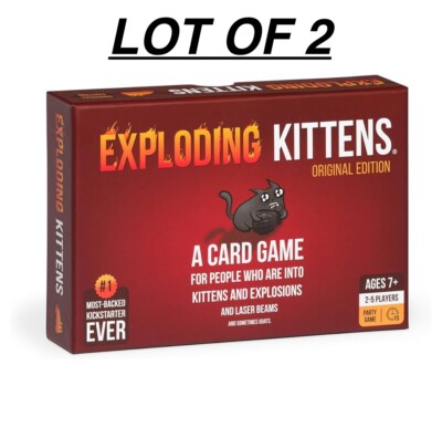 Exploding Kittens Original Edition (Brand New Sealed) ( LOT OF 2)