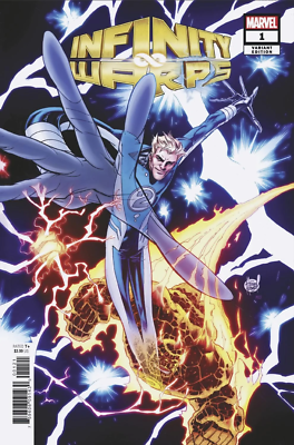 Infinity Wars Infinity Warps #1 (Of 2) Kubert Connecting Variant