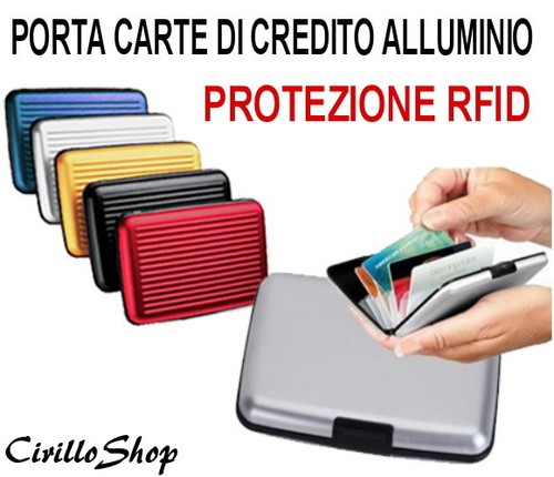 Portafoglio Uomo Slim In Alluminio Con Blocco RFID – Porta Carte Con Meccanismo A Pulsante, Verde - 2
