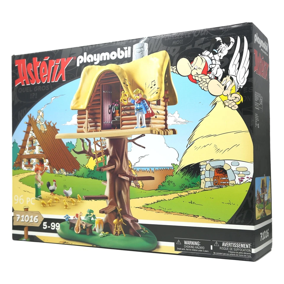 Playmobil 71016 Asterix Cacofonix & Treehouse Build Set - BRAND NEW - Image 2 of 4
