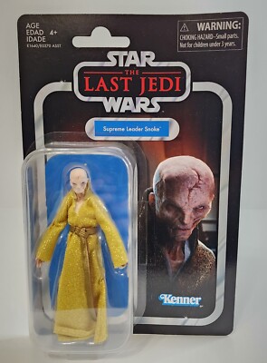 Star Wars Last Jedi SUPREME LEADER SNOKE VC121 Kenner Action Figure Hasbro
