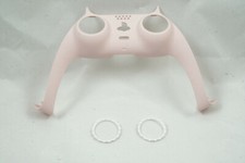 Light Pink Soft Touch Shell Trim For PS5 Controller  Joystick accent rings