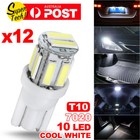 <!--F#f_0-->12PCS White T10 7020 10-LED Bulb Car W5W Wedge Dash Roof Stop Parker Plate Light<!--F/-->