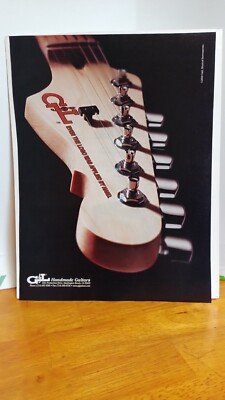 G&L GUITARS AD PRINT AD 11 X 8.5  00501