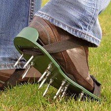 Parkland Garden Lawn Aerator Aerating Sandals Shoes 13 x 5cm Spikes
