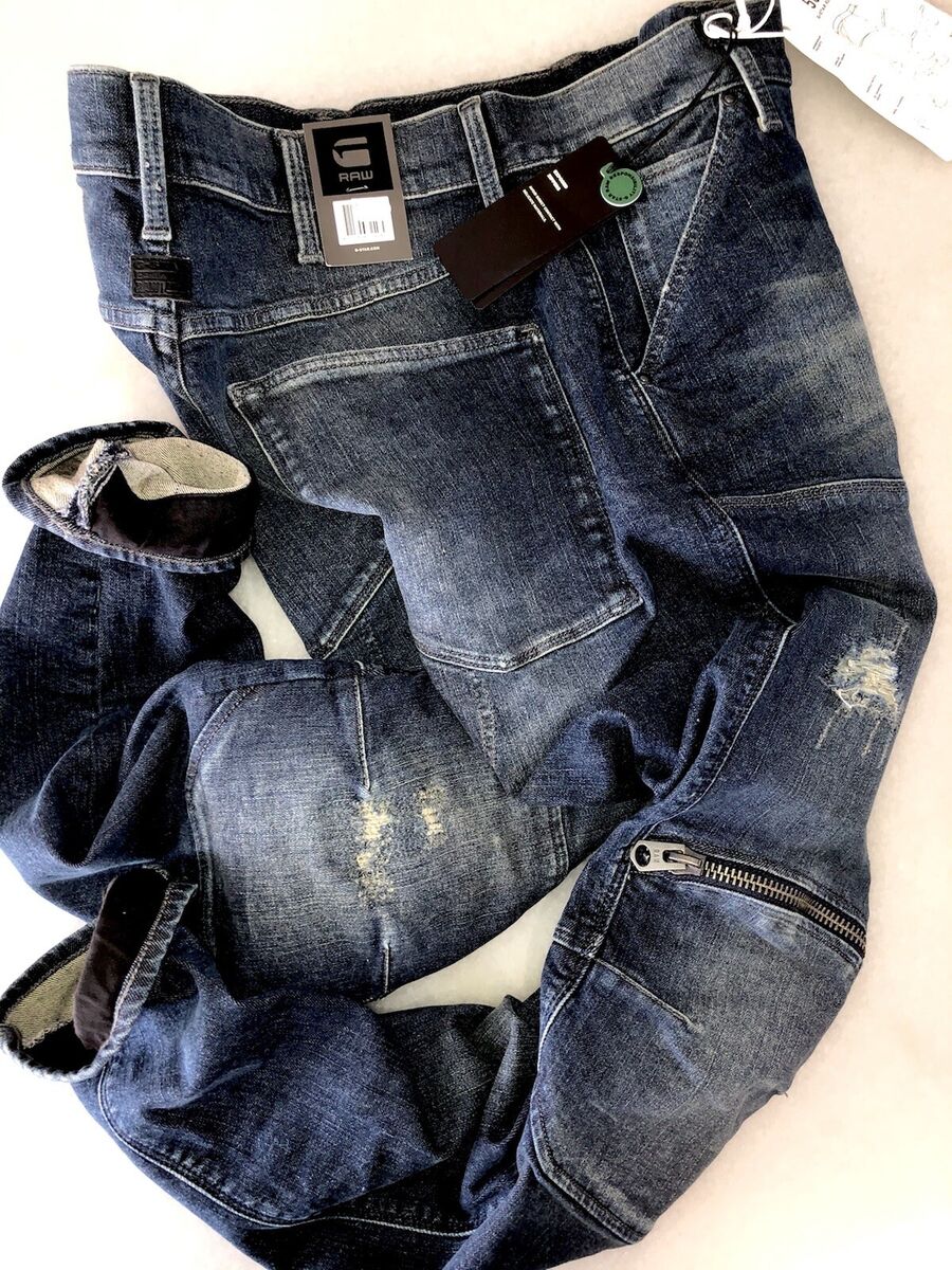 G-Star Raw 5620 3D Zip Knee Stretch Skinny Artisan Jeans G-Star Raw 5620 3D Zip Knee Stretch Skinny Artisan Jeans