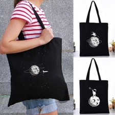 100% Cotton Canvas Tote Hand/Shoulder Reusable Shopping Bags Shopper bag Handbag