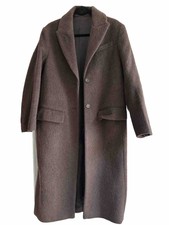 Arket Brown Wool Coat