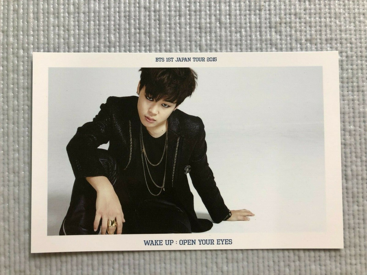 BTS Japan 1st Tour 2015 Wake up open your eyes Official Photo Card