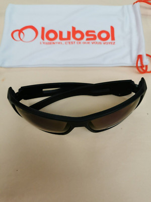Sonnenbrille LOUPSOL Lu Galibier schwarz blau 