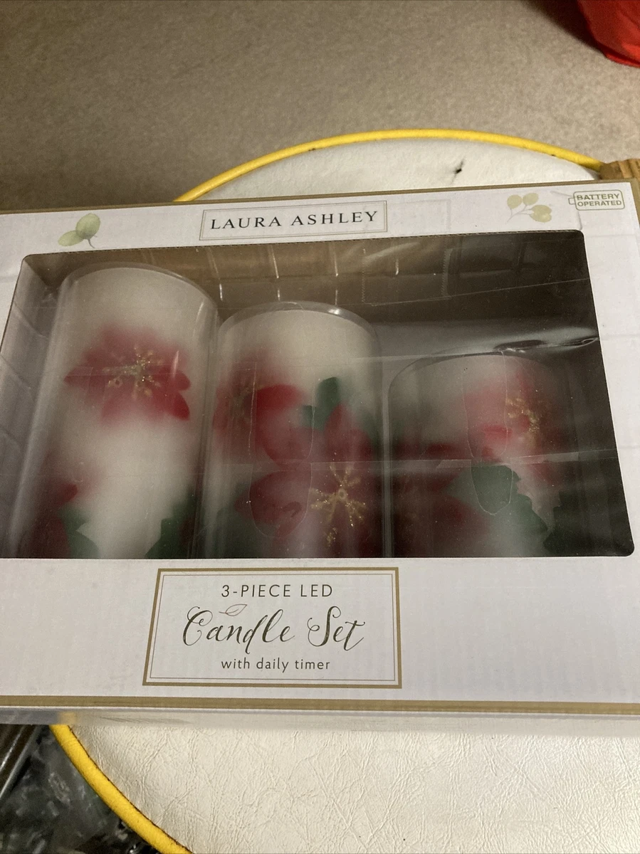 Laura ashley on sale led candles