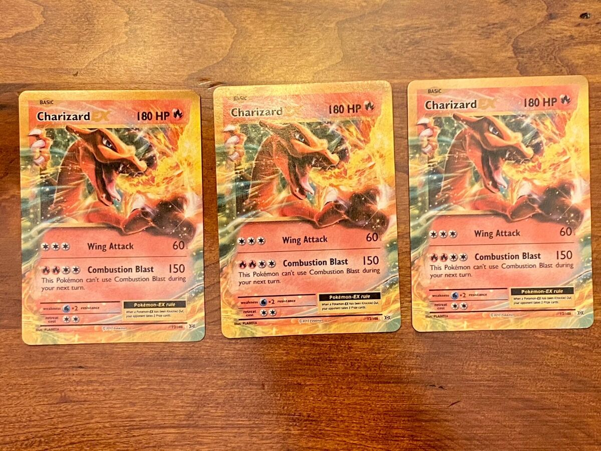 2017 Pokemon Card - Mega Charizard - XY Evolutions - 12/108 - Mint