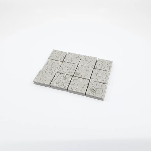 Micro Art Studio 20mm Square Wasteland Bases (10) Brand New B02865 - Video 1 of 1