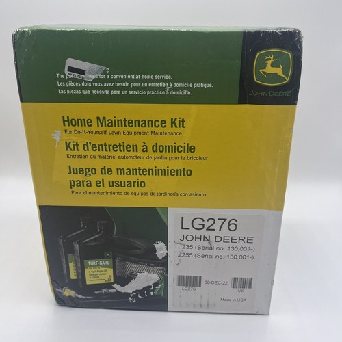 John Deere LG276 Home Maintenance Kit D 130 140 X 135 146 155 166R Z