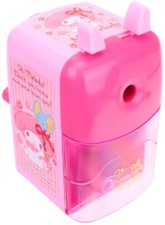 Sanrio My Melody Desktop Manual Hand Crank Pencil Sharpener Auto Stop Stationery