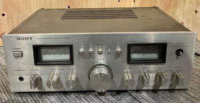 Sony TA-F5 Integrated Stereo pre-main amplifier Audio Japan Silver 